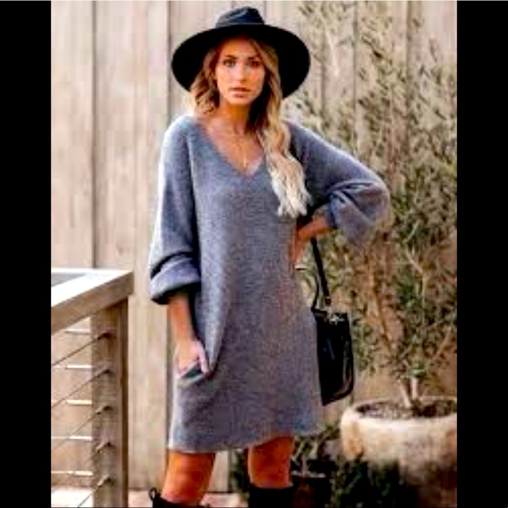 Vici Blackbird sweater dress